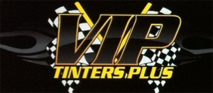 VIP TINTERS PLUS ALARMS, Logo